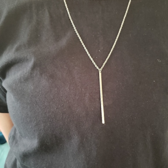 SOLD!🔥HOST PICK🔥🔥 STUN. LONG BAR STMT NECK. SIL - Picture 3 of 4